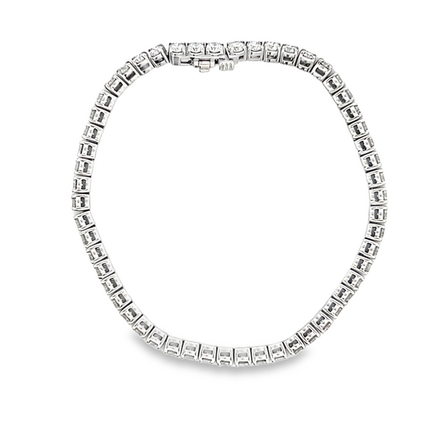 14KW 5ctw tennis bracelet 170-00111 Image 3 Monarch Jewelry Winter Park, FL