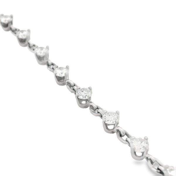 14KW 2.25ctw Tennis Bracelet 170-00119 Image 2 Monarch Jewelry Winter Park, FL