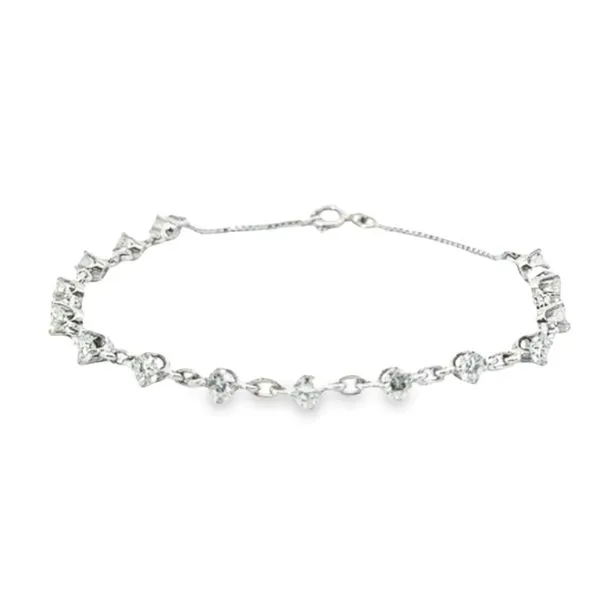 14KW 2.25ctw Tennis Bracelet 170-00119 Monarch Jewelry Winter Park, FL