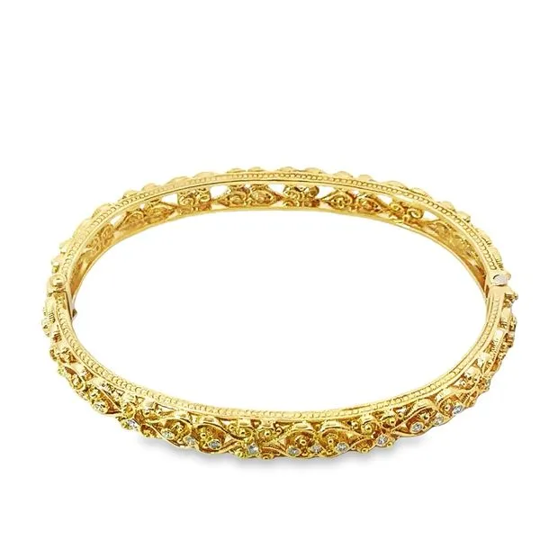 18Karat Yellow Gold Cuff 0.35ctw 170-00123 Image 2 Monarch Jewelry Winter Park, FL