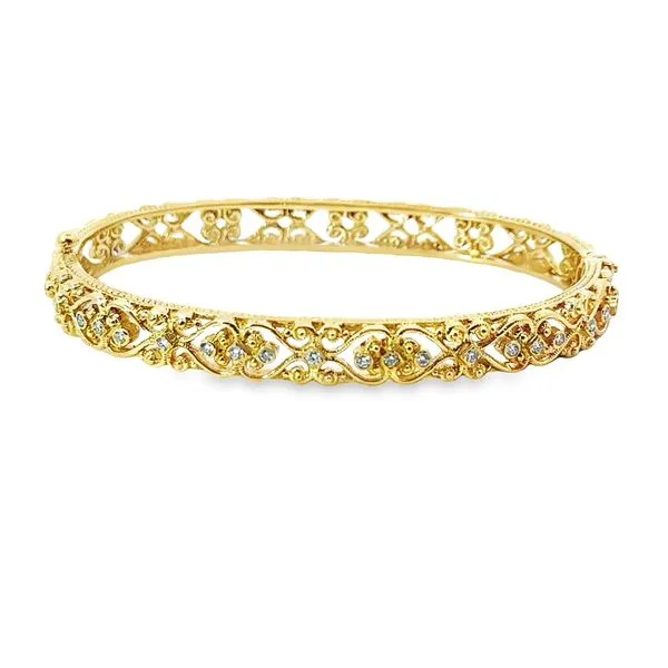 18Karat Yellow Gold Cuff 0.35ctw 170-00123 Monarch Jewelry Winter Park, FL