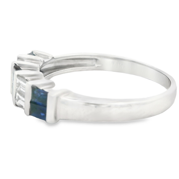 Fashion ring with French cut baguettes and diamonds 200-00642 Image 3 Monarch Jewelry Winter Park, FL