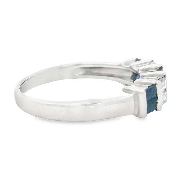 Fashion ring with French cut baguettes and diamonds 200-00642 Image 4 Monarch Jewelry Winter Park, FL