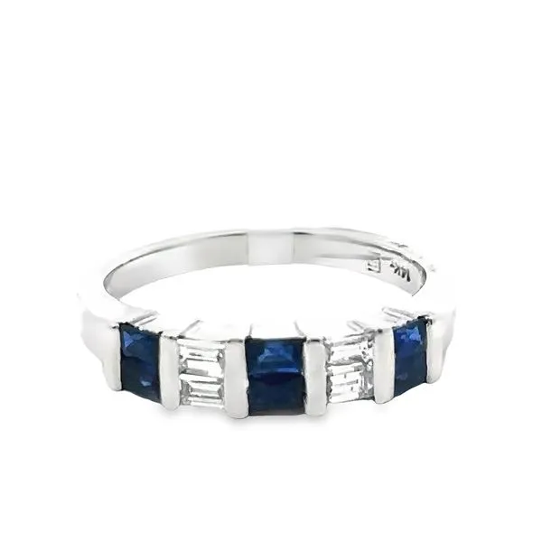 Fashion ring with French cut baguettes and diamonds 200-00642 Monarch Jewelry Winter Park, FL
