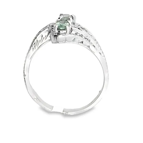 14K White Gold Alexandrite Fashion Ring Image 3 Monarch Jewelry Winter Park, FL