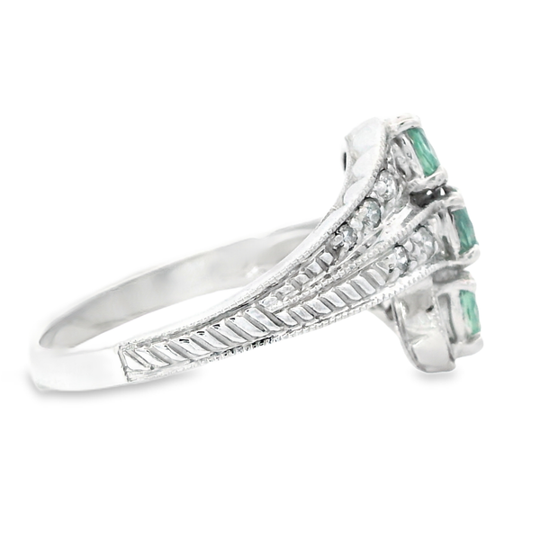 14K White Gold Alexandrite Fashion Ring Image 4 Monarch Jewelry Winter Park, FL
