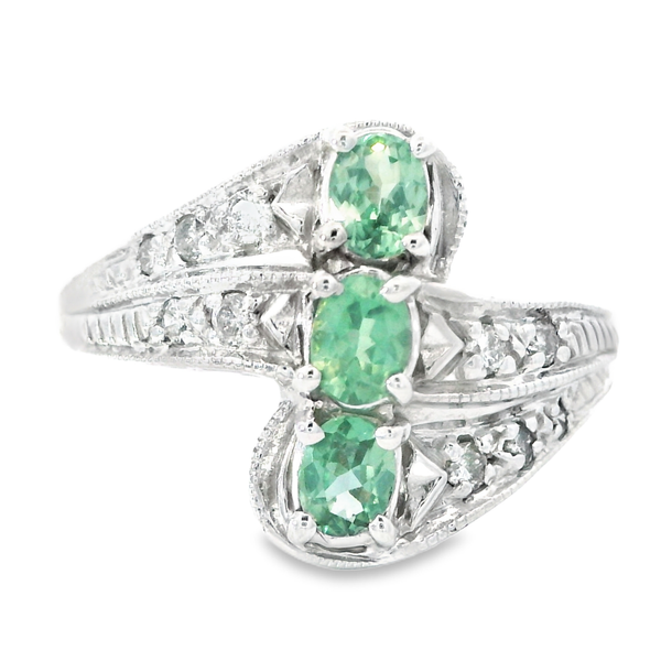 14K White Gold Alexandrite Fashion Ring Monarch Jewelry Winter Park, FL