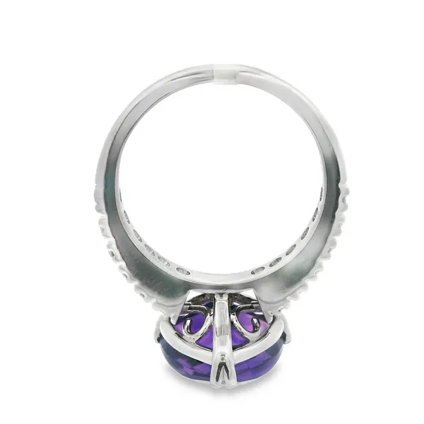 18K White Gold Trillian Amethyst Fashion Ring Image 3 Monarch Jewelry Winter Park, FL