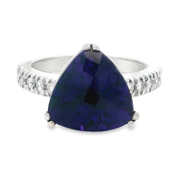 18K White Gold Trillian Amethyst Fashion Ring Monarch Jewelry Winter Park, FL