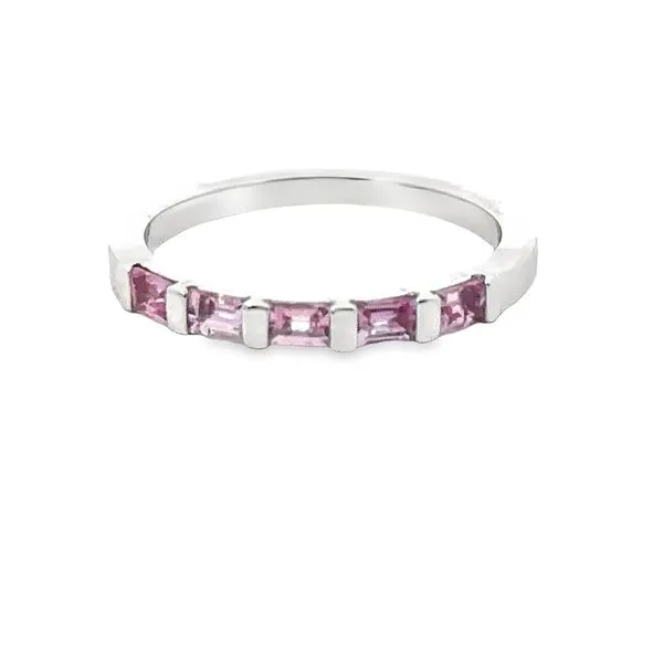 14KW Pink Sapphire Band 200-00692 Monarch Jewelry Winter Park, FL