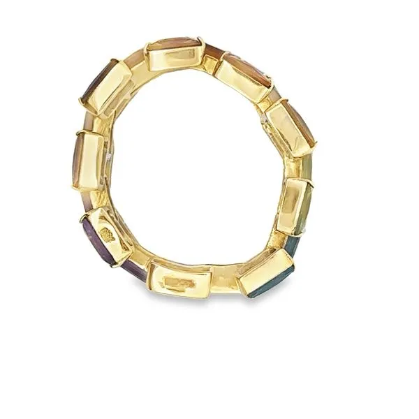 18Karat Yellow Gold Multicolor soft ring 200-00716 Image 3 Monarch Jewelry Winter Park, FL