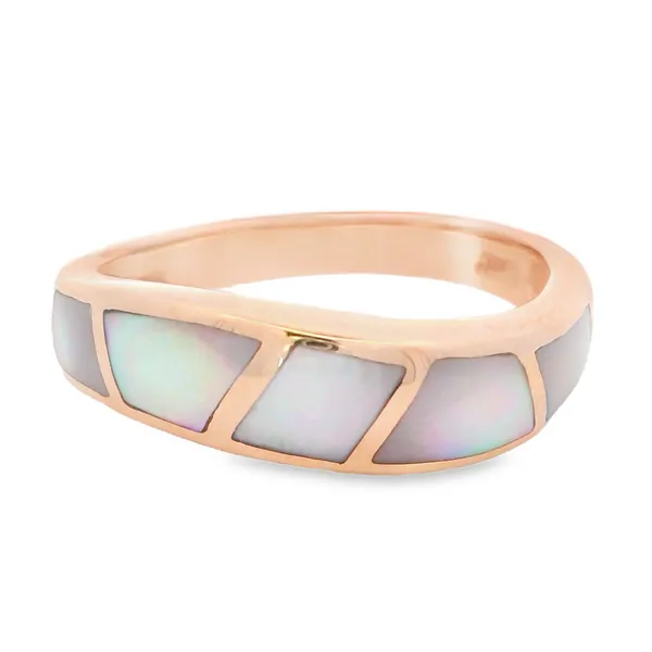 14Karat Rose Gold Mother of Pearl Ring 200-00719 Monarch Jewelry Winter Park, FL
