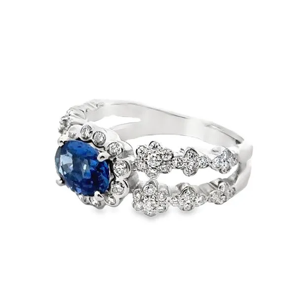 Platinum 1.59carat Sapphire Ring 200-00735 Image 2 Monarch Jewelry Winter Park, FL