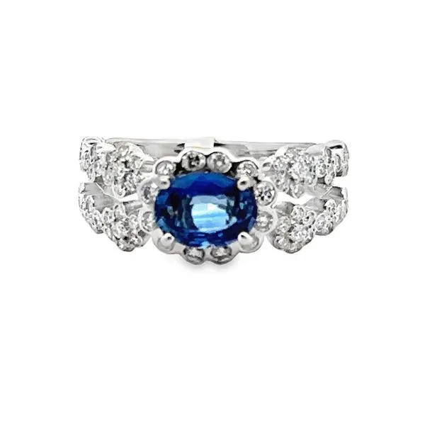 Platinum 1.59carat Sapphire Ring 200-00735 Monarch Jewelry Winter Park, FL