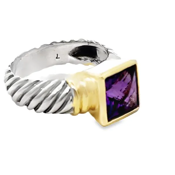David Yurman Amethyst Ring 200-00740 Image 2 Monarch Jewelry Winter Park, FL