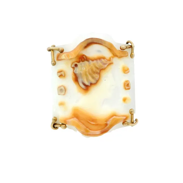 14K Yellow Gold Ladies Cameo Fashion Ring Monarch Jewelry Winter Park, FL