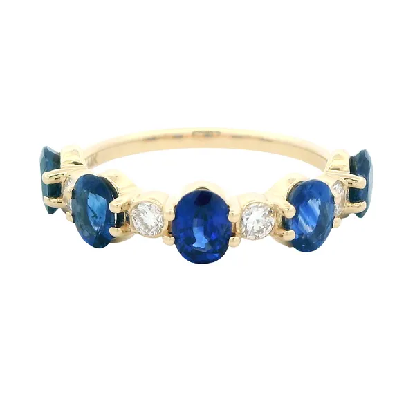 Oval Sapphire & Lab Grown Diamond Fashion Ring Monarch Jewelry Winter Park, FL