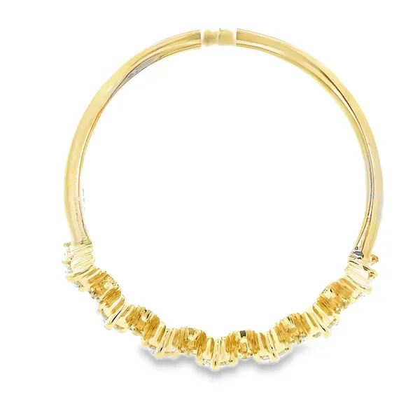 14K Yellow Gold Diamond Crown Ring Image 4 Monarch Jewelry Winter Park, FL