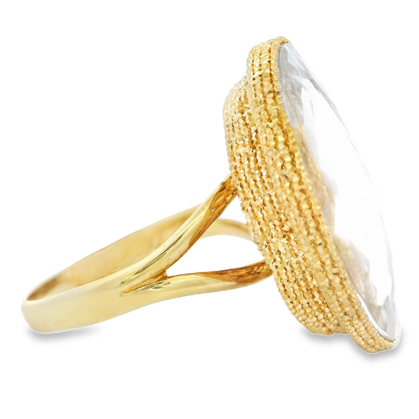 Imperial Topaz Cluster Ring Image 4 Monarch Jewelry Winter Park, FL