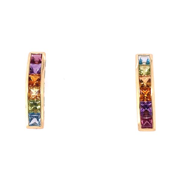 Colored Stone Earrings 210-00228 Image 2 Monarch Jewelry Winter Park, FL