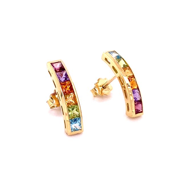 Colored Stone Earrings 210-00228 Monarch Jewelry Winter Park, FL