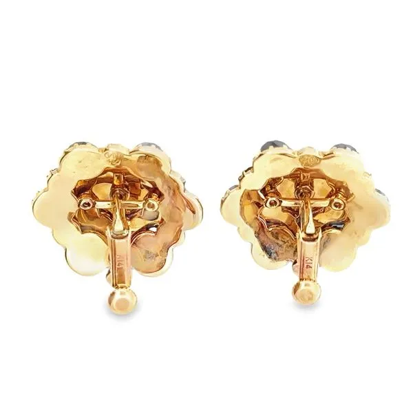 Early Victorian 55ct Garnet Earrings 210-00308 Image 3 Monarch Jewelry Winter Park, FL