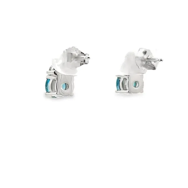London Blue Topaz Earrings 210-00331 Image 3 Monarch Jewelry Winter Park, FL