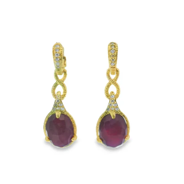 Colored Stone Earrings Image 5 Monarch Jewelry Winter Park, FL