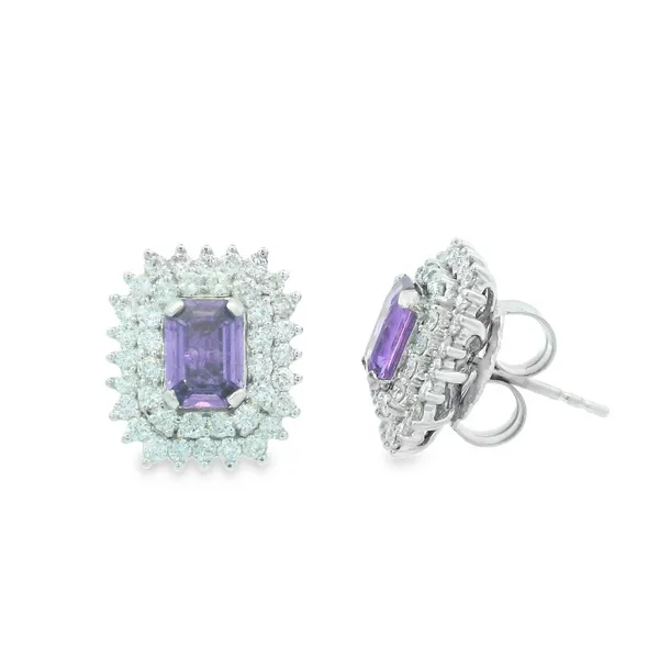 Colored Stone Earrings Image 2 Monarch Jewelry Winter Park, FL