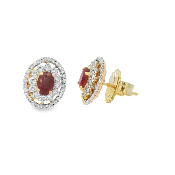 Colored Stone Earrings Image 2 Monarch Jewelry Winter Park, FL