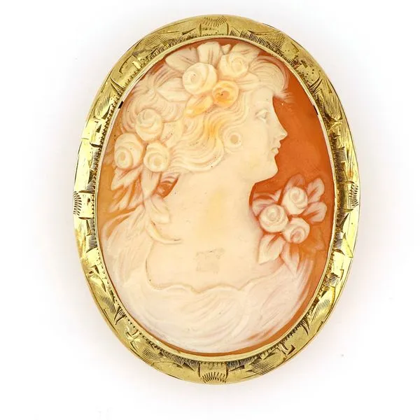 Estate Cameo Necklace 230-00107 Monarch Jewelry Winter Park, FL
