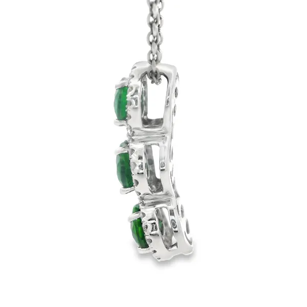 14KW Chrome Diopside Pendant 235-00362 Image 3 Monarch Jewelry Winter Park, FL