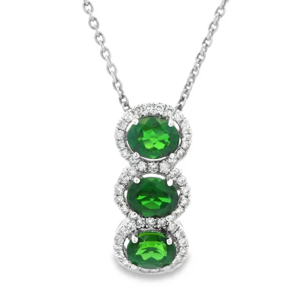 14KW Chrome Diopside Pendant 235-00362 Monarch Jewelry Winter Park, FL