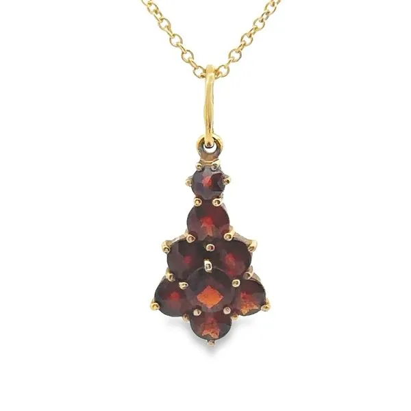 14KY Garnet Necklace 235-00370 Monarch Jewelry Winter Park, FL