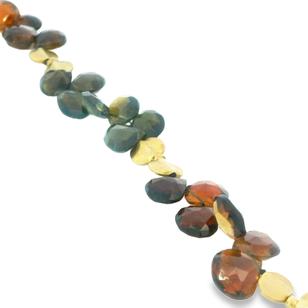 18KY Tourmaline Briolette bracelet 240-00161 Image 2 Monarch Jewelry Winter Park, FL