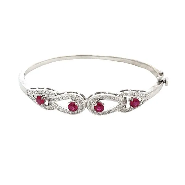 Ruby and Diamond Bracelet 240-00164 Monarch Jewelry Winter Park, FL