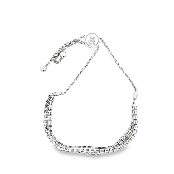 Levian Denim Ombre Sapphire Bolo Bracelet Image 5 Monarch Jewelry Winter Park, FL