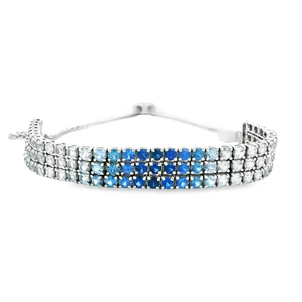 Levian Denim Ombre Sapphire Bolo Bracelet Monarch Jewelry Winter Park, FL