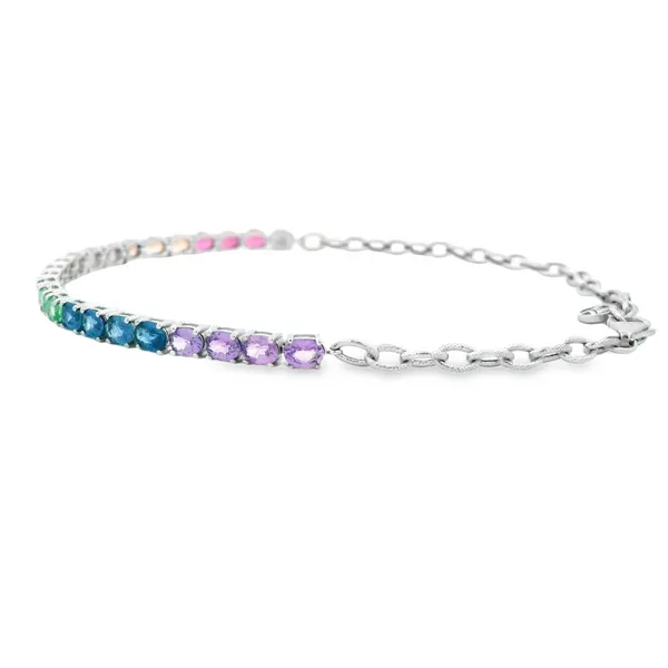 Levian Rainbow Sapphire Bracelet Image 2 Monarch Jewelry Winter Park, FL