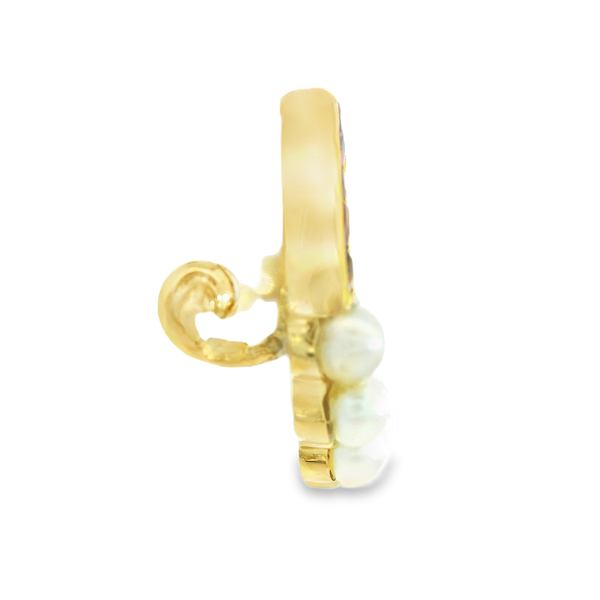 Colored Stone Pin Image 4 Monarch Jewelry Winter Park, FL