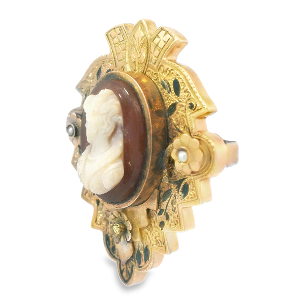 Colored Stone Pin Image 2 Monarch Jewelry Winter Park, FL