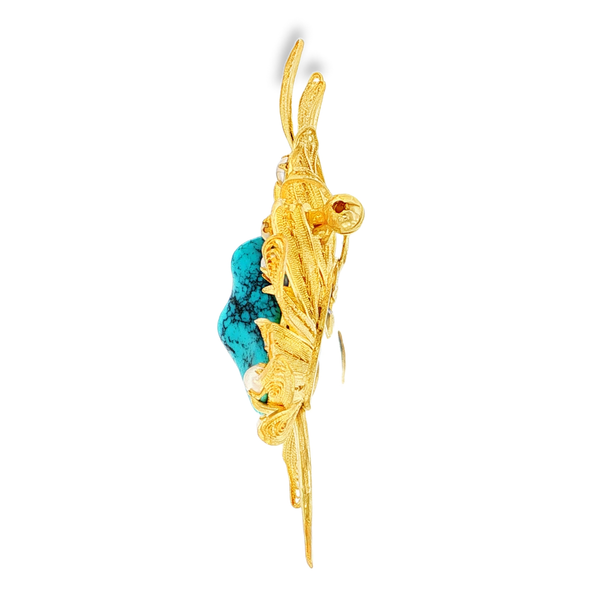 Colored Stone Pin Image 3 Monarch Jewelry Winter Park, FL