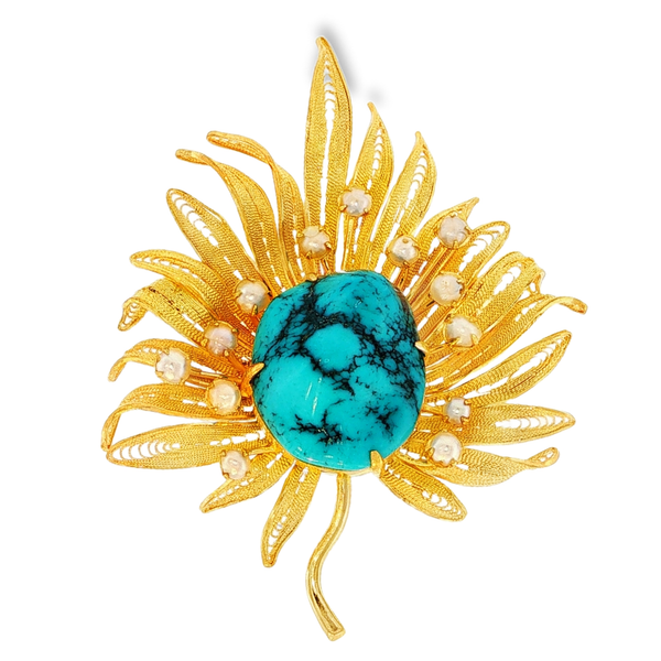 Colored Stone Pin Monarch Jewelry Winter Park, FL