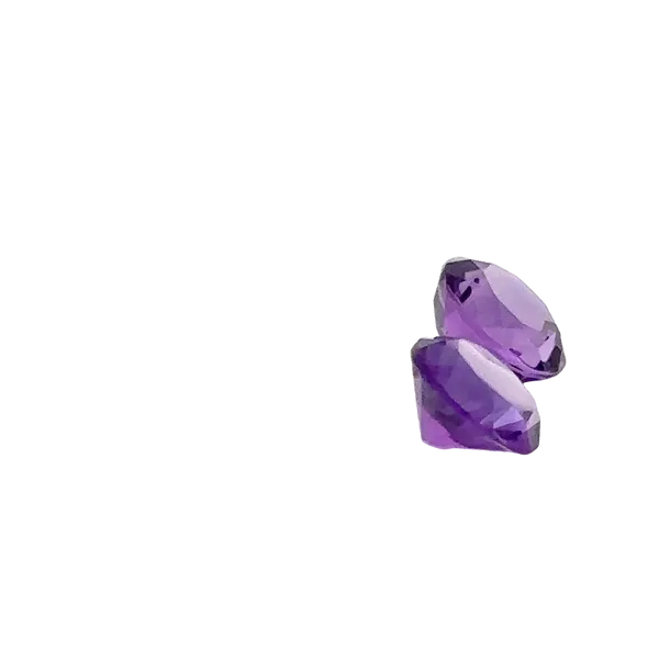 Natural Amethysts 1.20ct Round Loose Gemstone Image 3 Monarch Jewelry Winter Park, FL