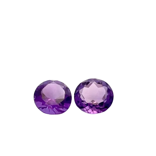 Natural Amethysts 1.20ct Round Loose Gemstone Image 4 Monarch Jewelry Winter Park, FL