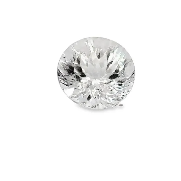 Natural Topaz White Round Loose Gemstone Image 4 Monarch Jewelry Winter Park, FL