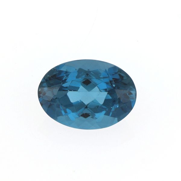London Blue Topaz Loose Gemstone - Oval Shape 7.49ct Monarch Jewelry Winter Park, FL