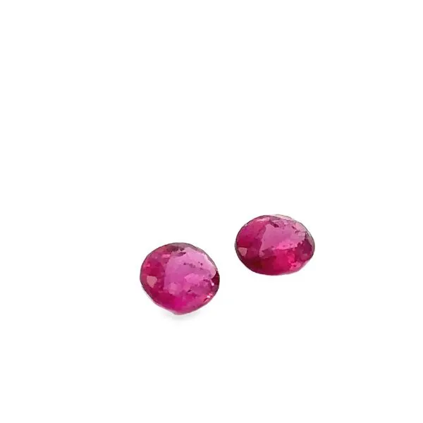 Oval Rubellite Tourmaline Loose Gemstones Image 3 Monarch Jewelry Winter Park, FL
