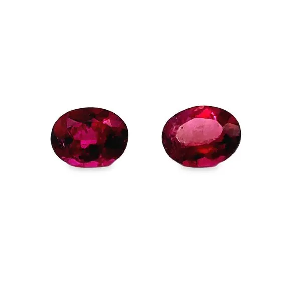 Oval Rubellite Tourmaline Loose Gemstones Monarch Jewelry Winter Park, FL