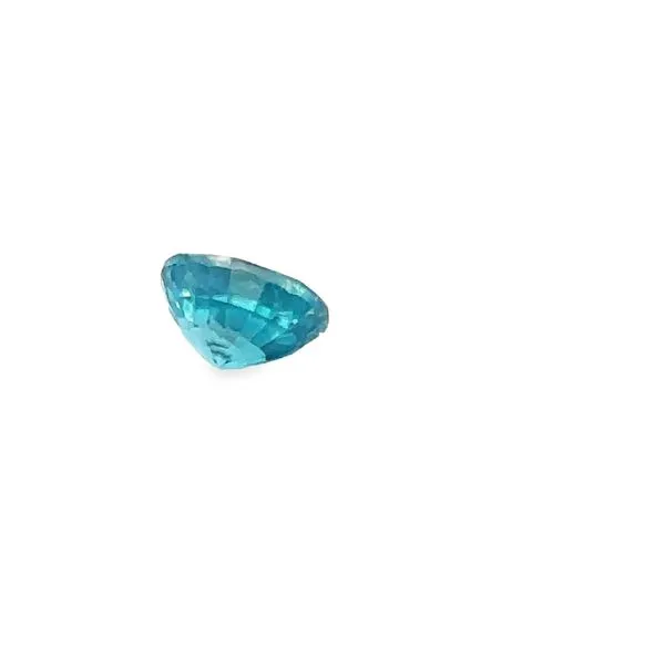 Blue Zircon Oval Loose Gemstones Image 3 Monarch Jewelry Winter Park, FL